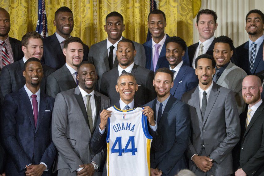 Obama homenajea a los Warriors de Golden State