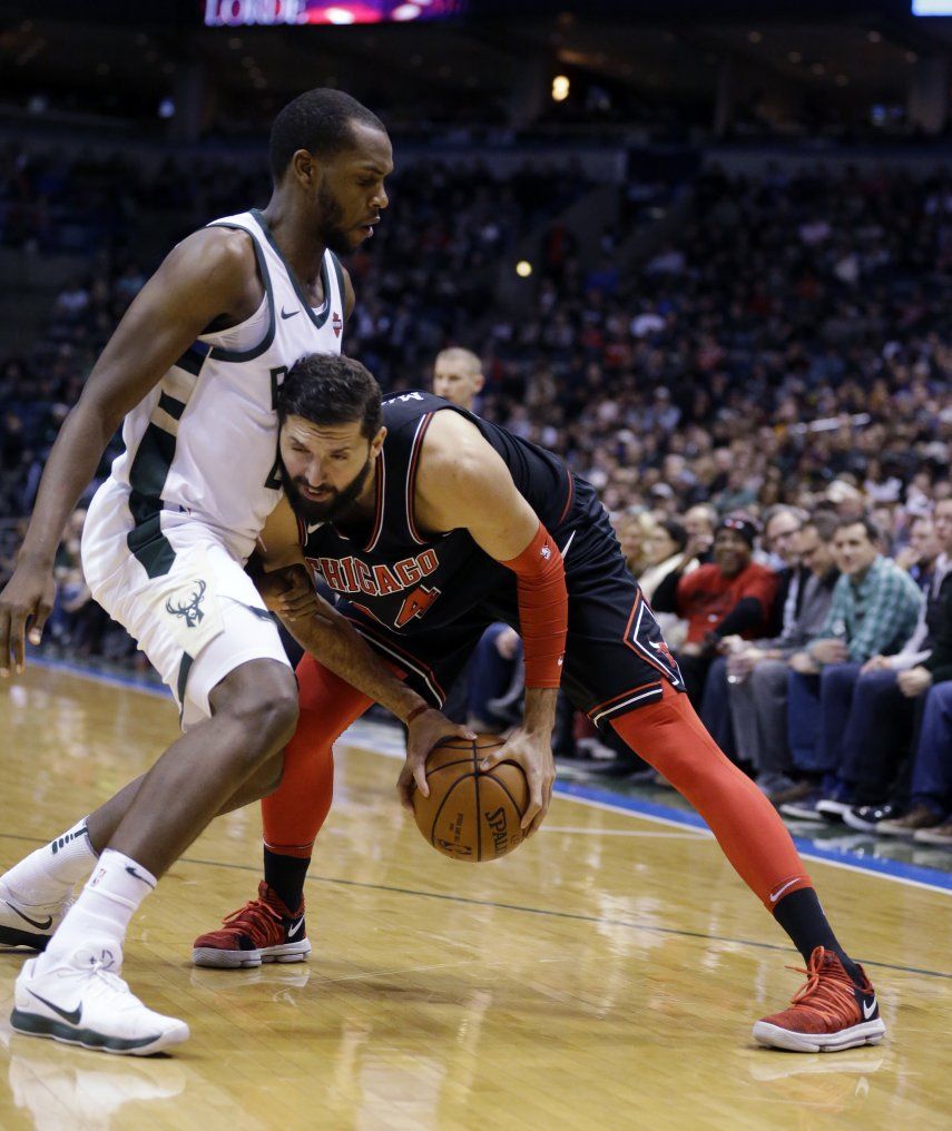 Mirotic aporta 24 como suplente; Bulls vencen a Bucks