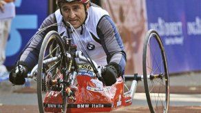 Zanardi con la mira en paraolimpiada