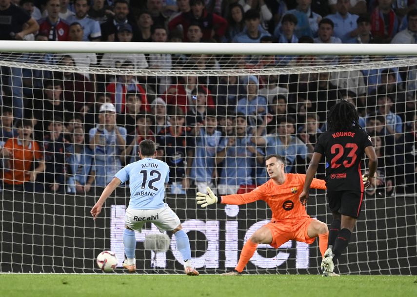 El Celta de Vigo empata contra el FC Barcelona sobre el final