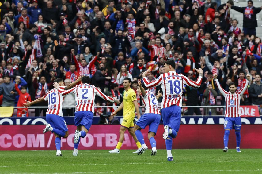 El Atlético de Madrid consiguió la victoria ante el Getafe