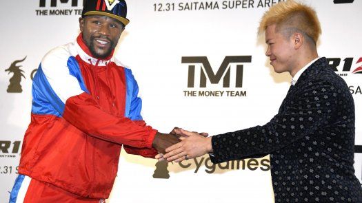 Mayweather sale del retiro y enfrentará a japonés en artes marciales mixtas