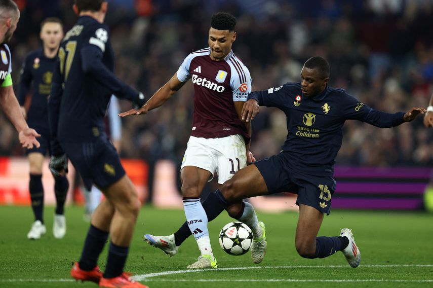 Champions League: Aston Villa y Juventus igualan sin goles