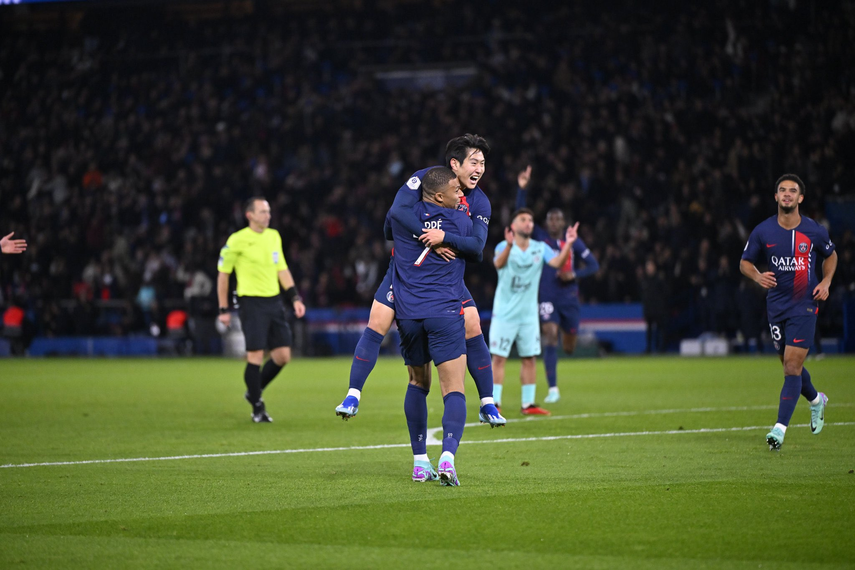 El PSG se coloca líder provisional con goleada ante Montpellier