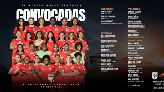 Panamá Femenina ya tiene convocatoria para eliminatorias contra Aruba y Cuba