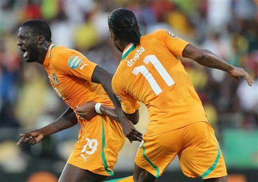 Costa de Marfil vence 3-0 a Túnez en Copa Africana