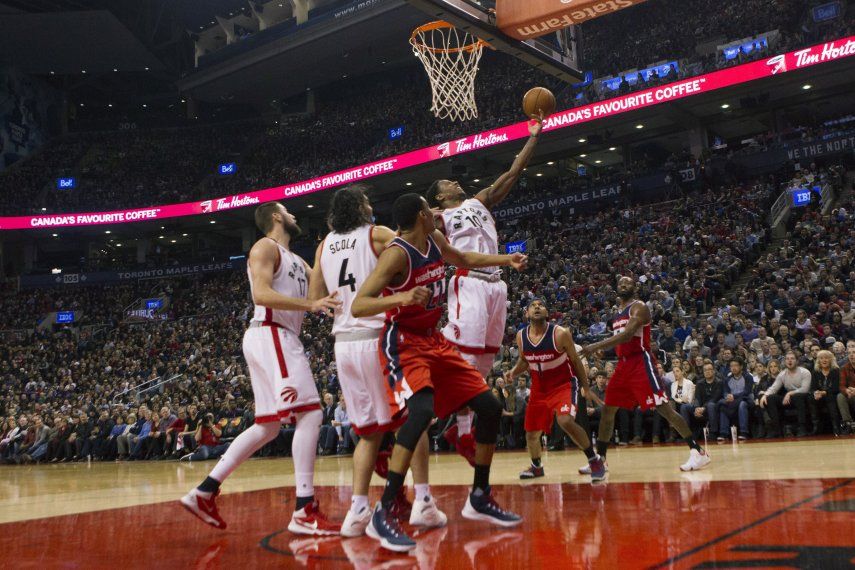 DeRozan anota 34 puntos y Raptors superan a Wizards