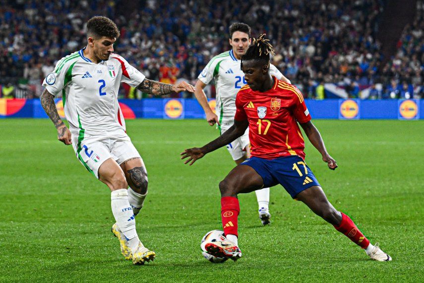 Eurocopa 2024: Nico Williams y un brillante accionar en el Veltins-Arena