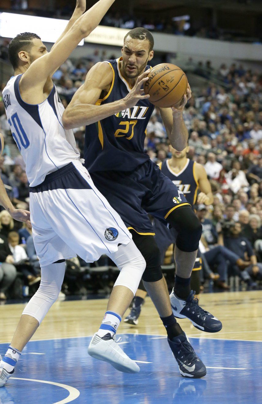 Jazz supera a Mavs en prórroga, con gran partido de Gobert