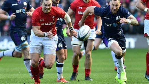 Gales vence en Escocia y sigue optando al Grand Slam en Seis Naciones
