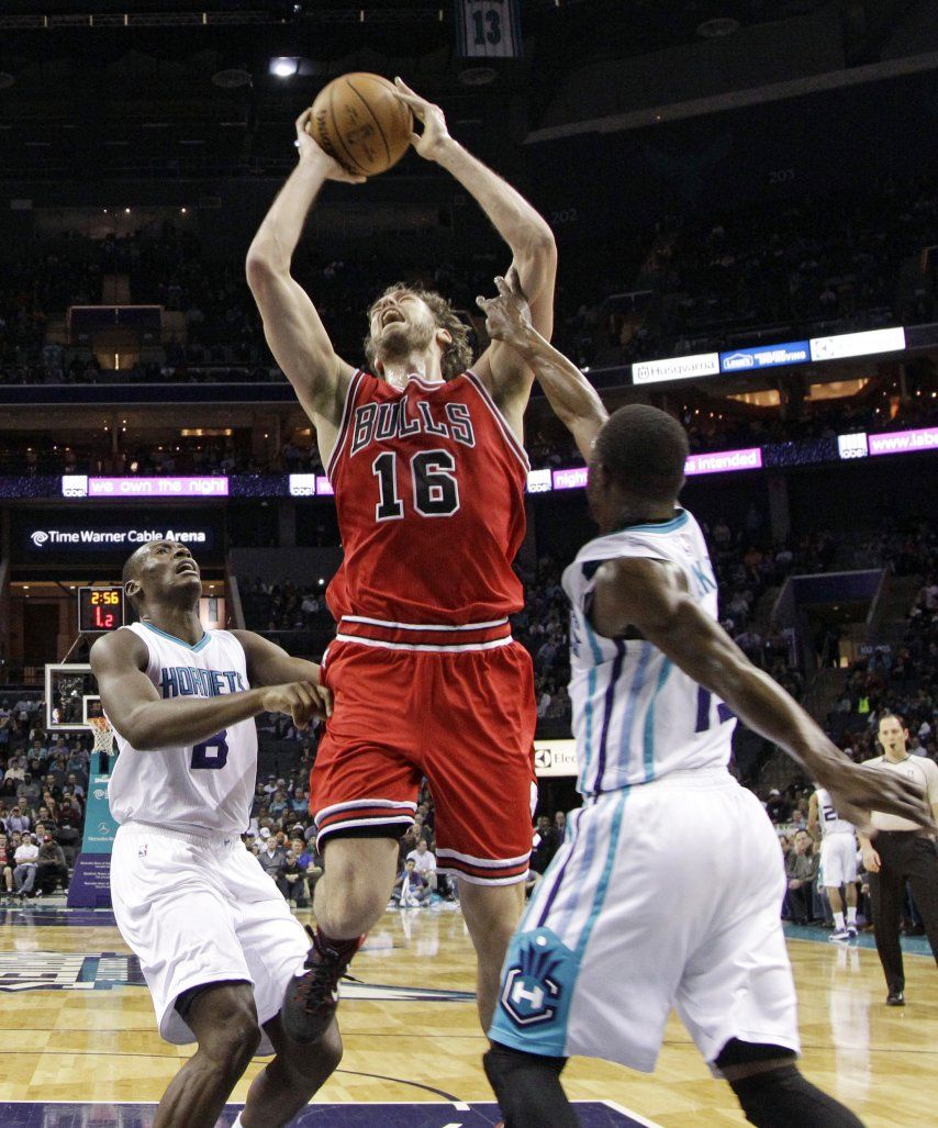 Gasol anota 19 y Bulls superan a Hornets