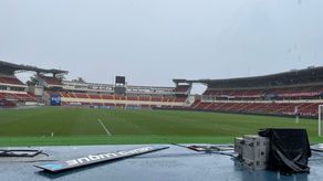 Así luce el Rommel Fernández a pocas horas del partido.