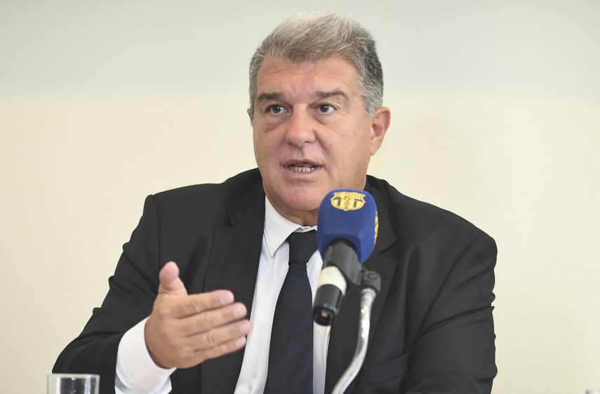 Joan Laporta: Que quede claro que el Barça nunca ha comprado árbitros