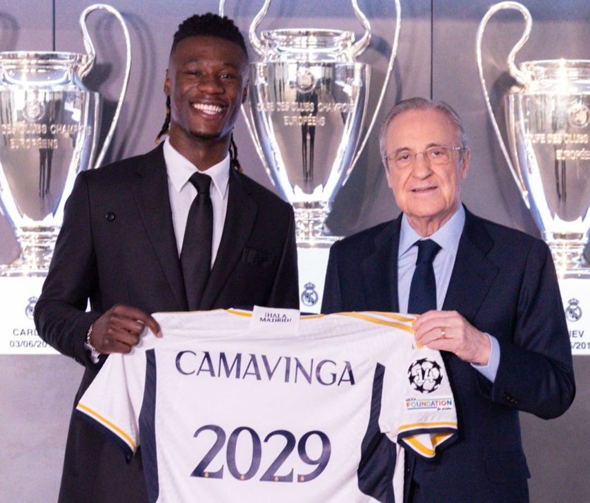 Eduardo Camavinga seguirá con el Real Madrid hasta el 2029