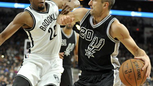 Ginobili juega; Popovich quería que descansara