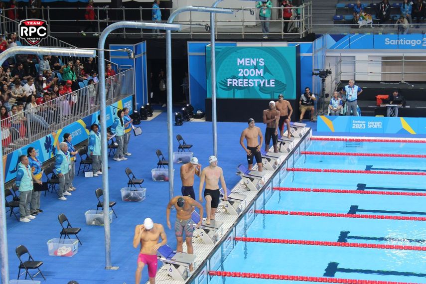 Juegos Panamericanos 2023: Isaac Beitia quedó sexto en 200 metros libre