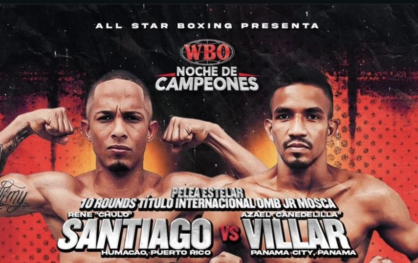 Panameño Azael Villar disputará combate por título Internacional en Puerto Rico