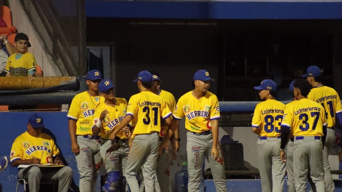 Béisbol Juvenil 2026: Herrera superó a Chiriquí en duelo que había sido pospuesto