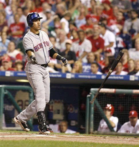 Beltrán abandona juego de los Mets por dolor de rodilla