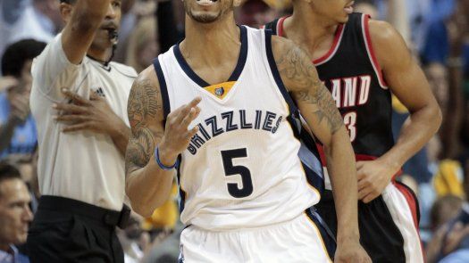 Grizzlies apabullan a Blazers en 1er partido de la serie