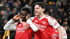 Premier League: Arsenal empató ante el colista Wolverhampton