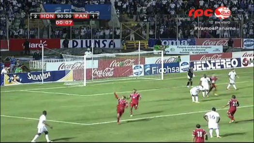 Chen le da a Panamá un importante empate frente a Honduras