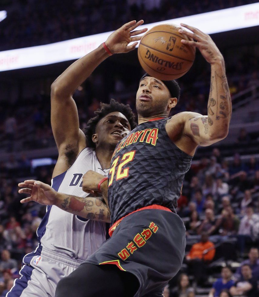 Hawks cortan racha victoriosa a los Pistons