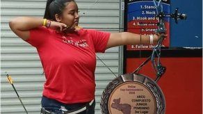 Arquera panameña obtiene bronce en el Centroamericano de tiro con arco