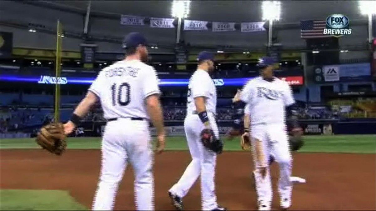 Rays de Tampa Bay vencen a los Cerveceros en la MLB