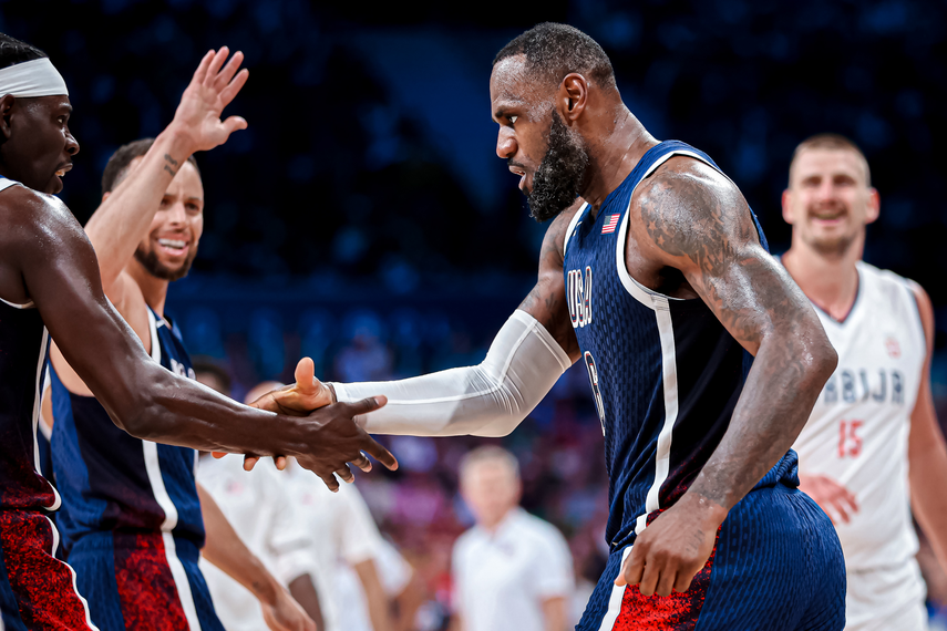 París 2024: USA Basketball superó sin problemas a Serbia