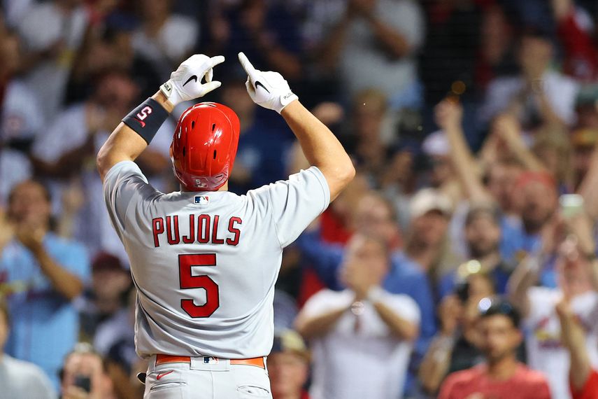&nbsp;MLB: Albert Pujols conectó el jonrón 693 en su carrera