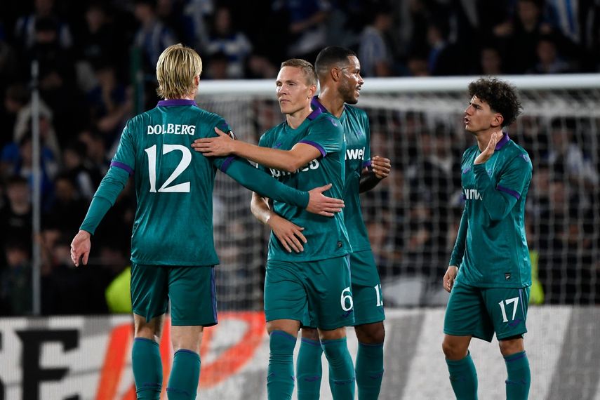 Europa League: El Anderlecht venció a la Real Sociedad en San Sebastián