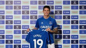 El Everton inglés ficha al colombiano James Rodríguez por dos temporadas
