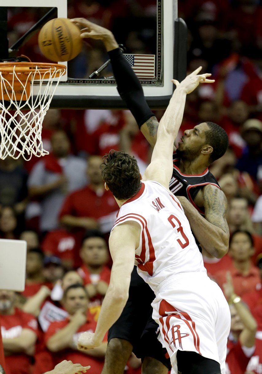 Blazers supera a Rockets con 43 puntos de Aldridge