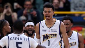 Victor Wembanyama y una gran actuación en Francia