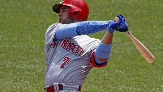 Venezolano Suárez jonronea y Rojos ganan 8-6 a Piratas