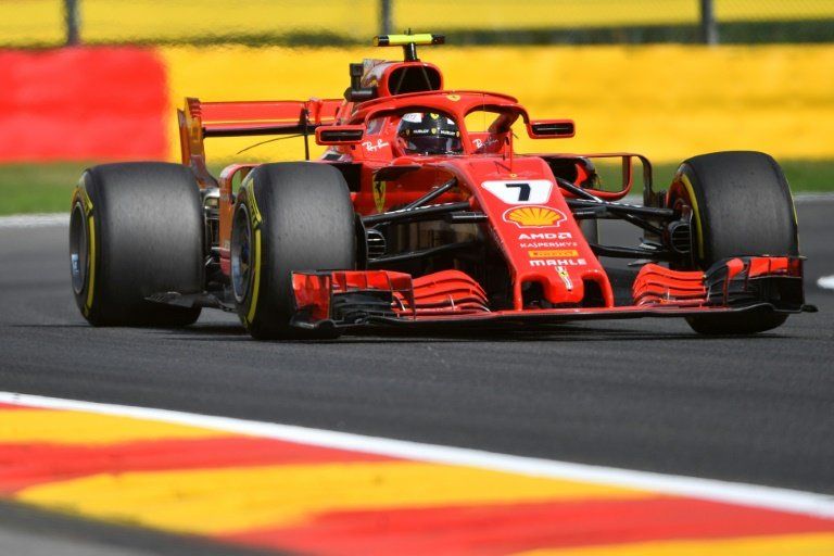 El Ferrari de Raikkonen domina los segundos libres en Bélgica
