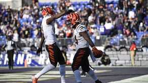 Conexión Burrow-Chase lidera paliza de Bengals sobre Ravens