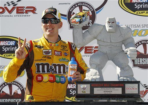 Busch gana la Copa Sprint de NASCAR en Dover