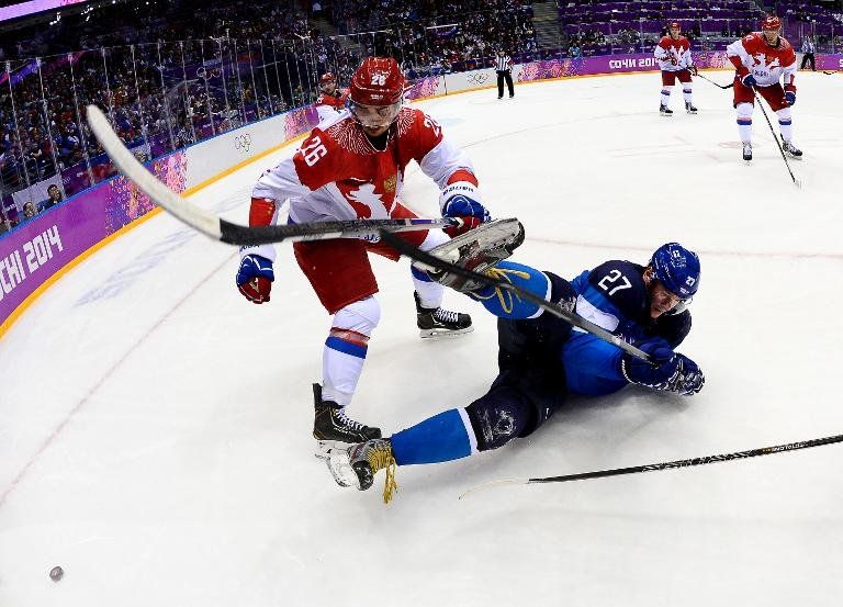 Finlandia elimina a Rusia en cuartos de final del torneo olímpico de hockey
