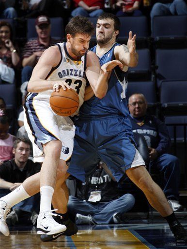 NBA: Grizzlies 109, Timberwolves 89; Mayo anota 29