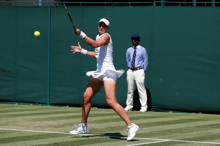 La brasileña Haddad Maia, eliminada de Wimbledon en la segunda ronda