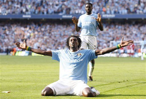 Man City apelará acusación contra Adebayor por celebrar gol