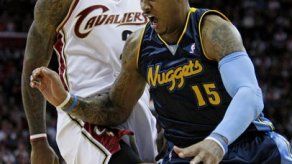 Anthony y Nuggets superaron triple-doble de LeBron James