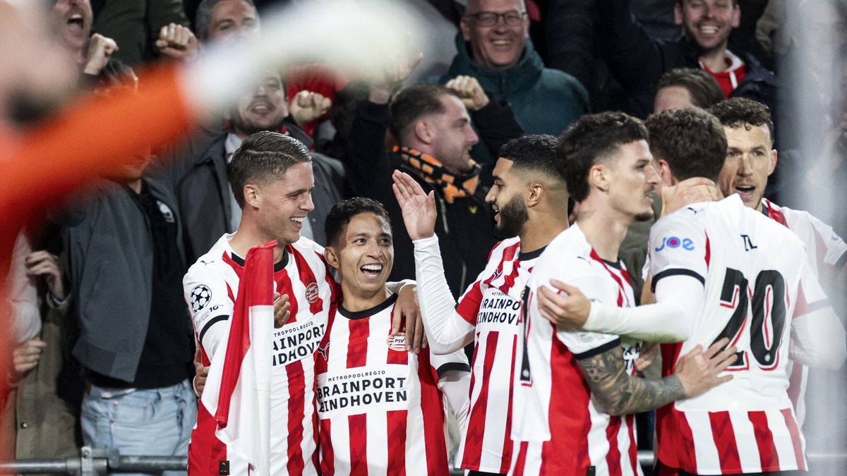 Champions League: El PSV logra primera victoria ante el Napoli Champions League: El PSV logra primera victoria ante el Napoli
