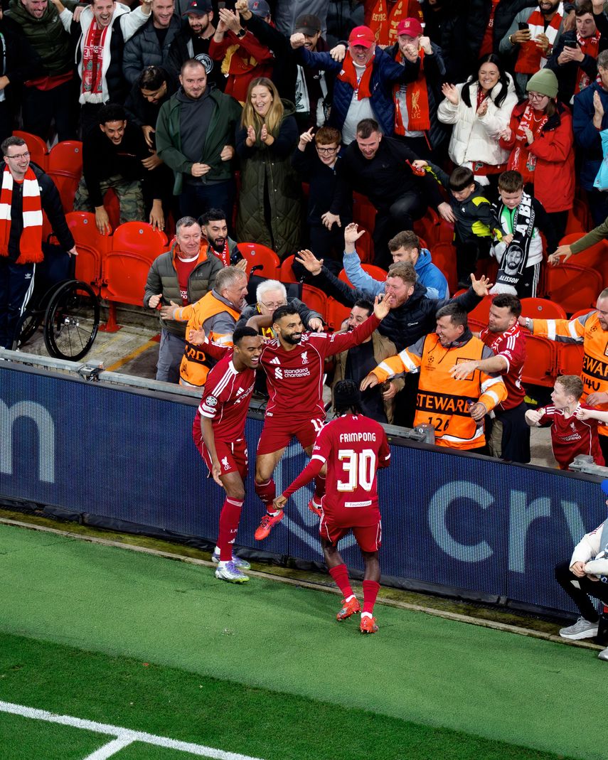 Champions League: Liverpool se hizo fuerte en casa para vencer al Atlético