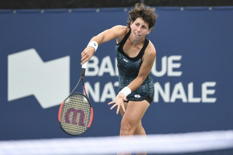 La española Suárez vence a la japonesa Osaka y va a segunda ronda en Montreal