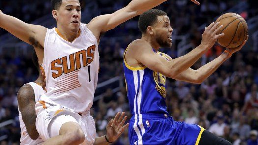 Los Warriors ganan a los Suns y se coronan en el oeste