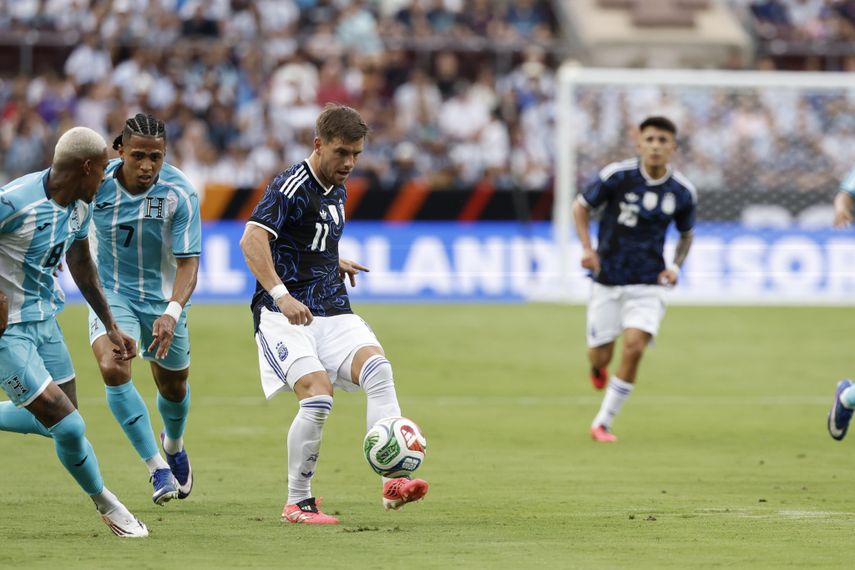 Selección de Argentina logra victoria frente a Honduras