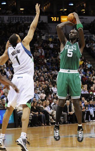 NBA: Celtics 92, Timberwolves 90; Garnett anota 12 puntos